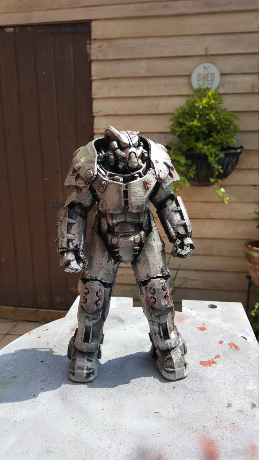Lord FarquaadS Fallout 3 Enclave Power Armor W.i.p Fallout 4 6'' Model Toys Lone Wanderer/ Power Armor F