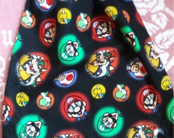 Super Mario Bros Drawstring Backpack