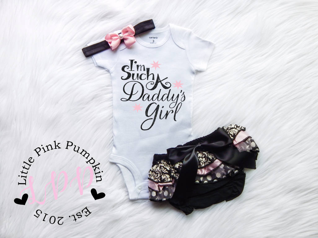 Baby Girl Clothes Daddy's Girl I'm Such a