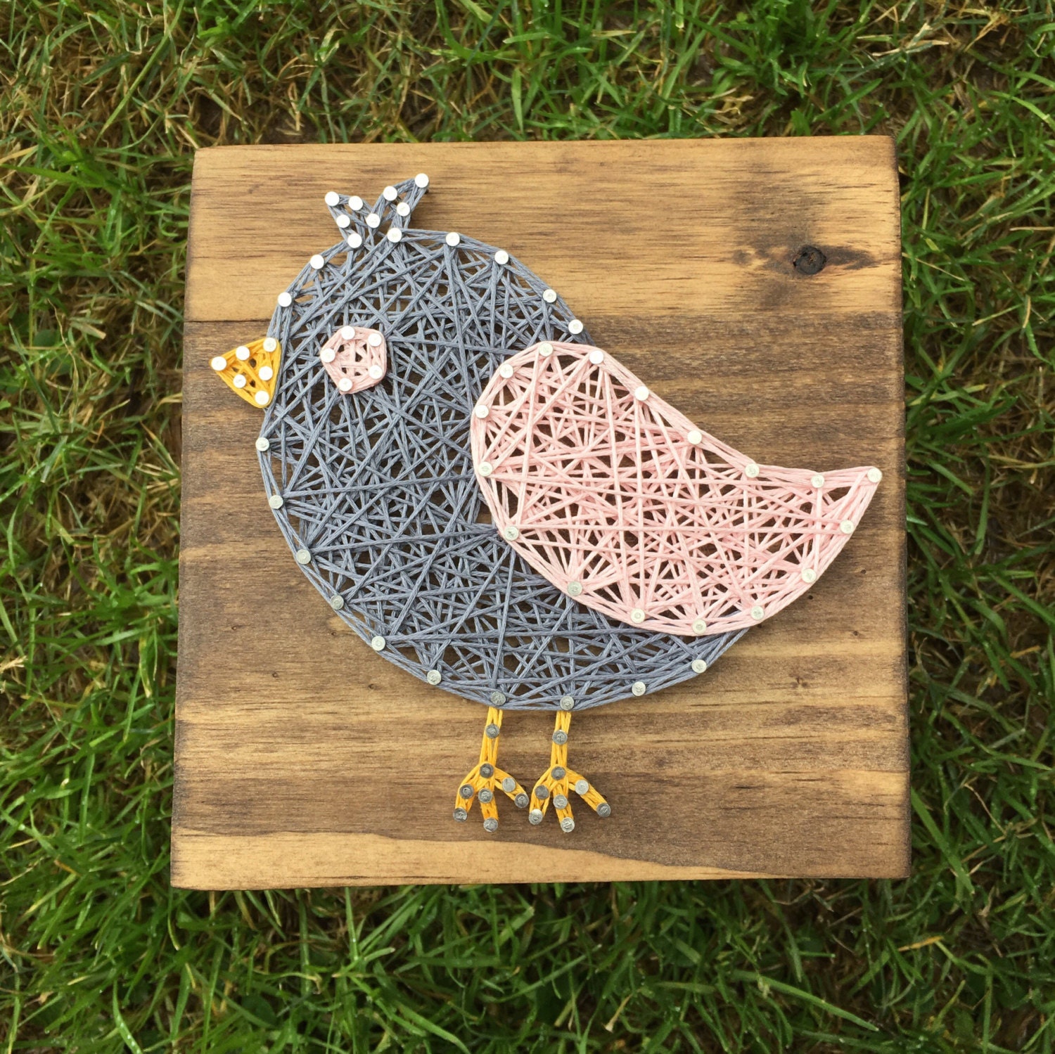 MADE TO ORDER Mini Bird String Art Board