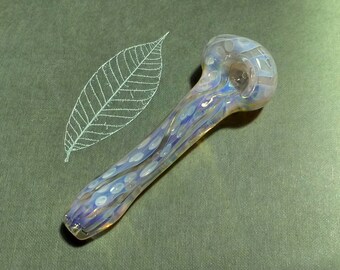 Color Changing Dotted & Swirled Glass Pipe/Tobacco Pipes/Glass Bowl/Glass Tobacco Pipes/Smoking Accessories/Tobacco Accessories/Smoking Pipe