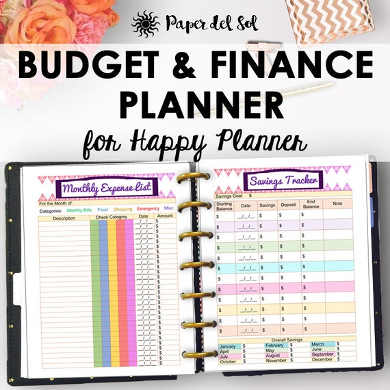 Printable Happy Planner Budget Printable Word Searches