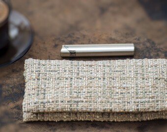 Other Collectible Tobacco Pipes Full Grain Cow Hide Tobacco Pouch Brown Handmade In Australia 206519 - Foto 2