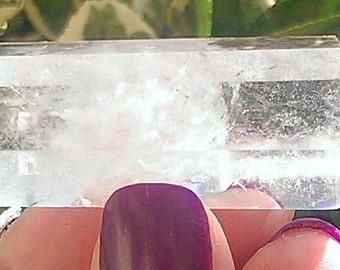 Double Terminated Clear Quartz Crystal