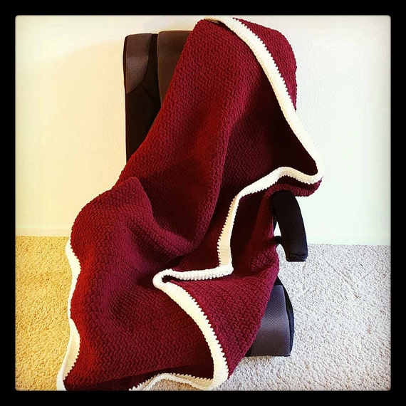 Red Velvet Blanket / Red Velvet Throw / Thick Blanket