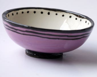 Ceramic serving bowl, ceramic bowl, fruit bowl, Ceramic bowls, small bowls, 3 color ceramic bowl, set of 3, 3 color ceramic serving bowl,