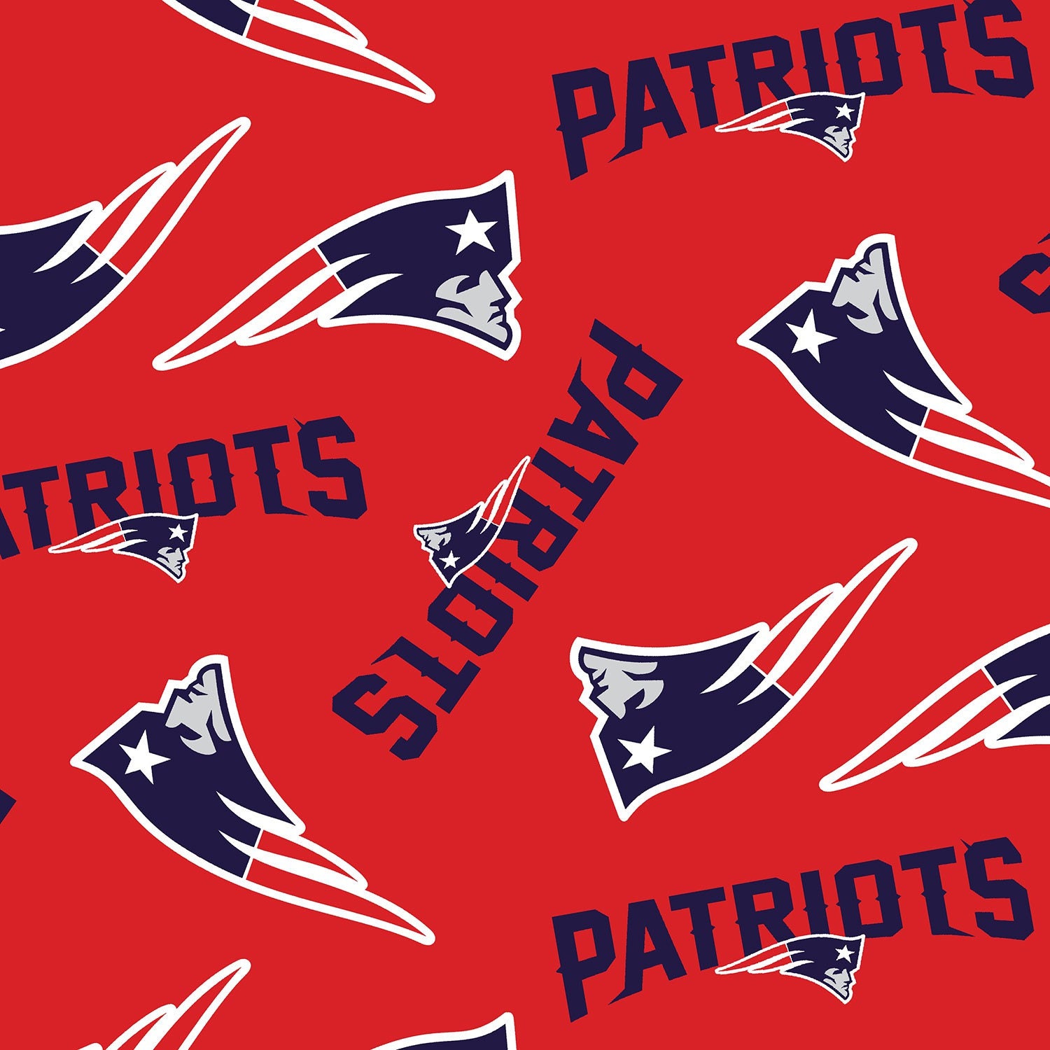 Ne Patriots Fleece Fabric