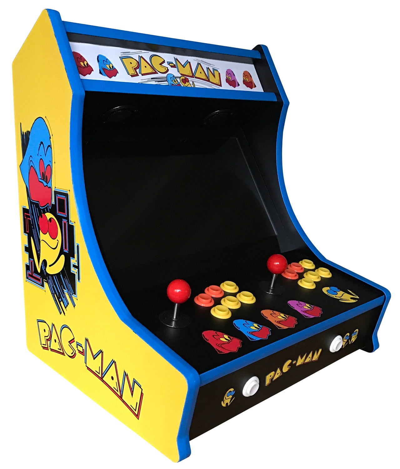 Custom Pac Man Bartop Arcade 645 Games