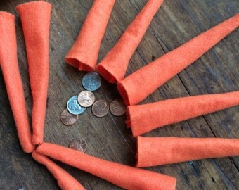 Felt Snowman Noses Wreath Supplies Large Snowman Noses Carrot Noses Approximately Six Inch Tall 25 Carrot Noses Snowman Wreath Craft Supply