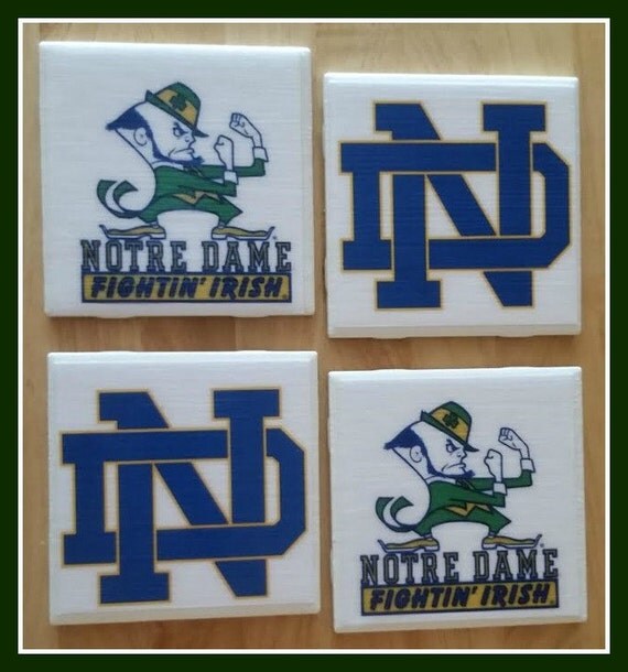 Notre Dame Home Decor | home decor notre dame football coasters set of 4 man cave Notre Dame Home Decor | home decor notre dame football coasters set of 4 man cave