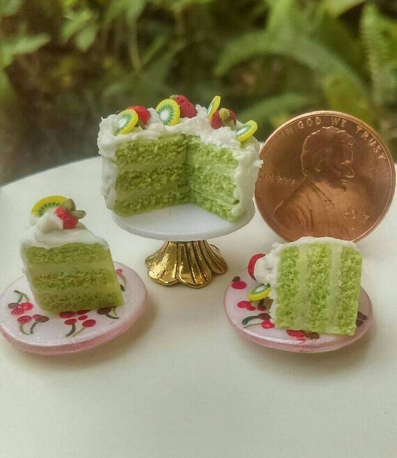 Dollhouse Miniature One Inch Scale 112 Cake by
