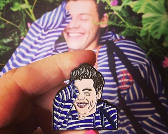 H Enamel Pin