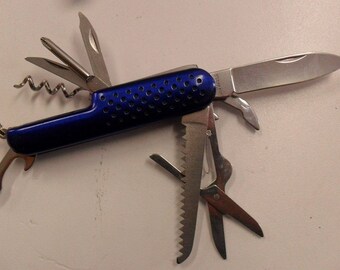 Multifunction Pocket 10 parts hunting fishing camping knife