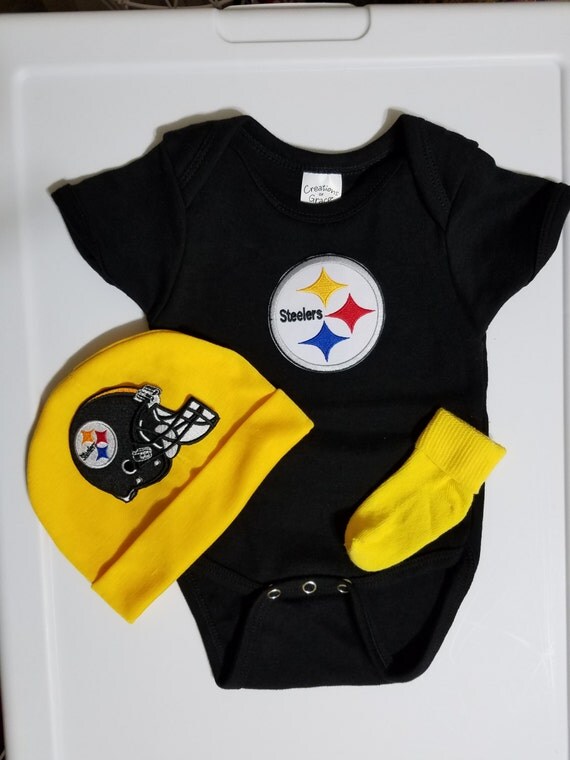 NFL Pittsburgh Steelers boy onesieSteelers baby boy shower