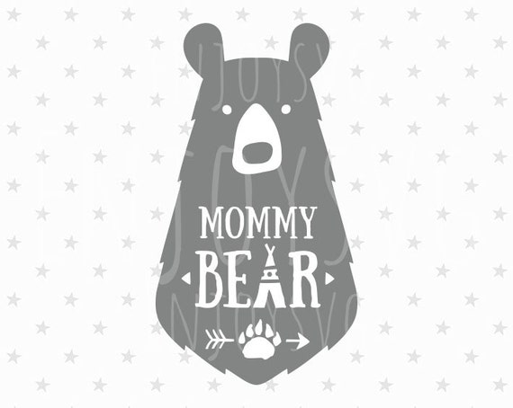 Download Mommy Bear SVG Mama Bear SVG Files Family Bears Svg File Mama