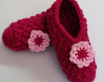 PATRON PDF no 8 Pantoufles crochet pour femme, en français, par 3petitesmailles, chaussons, adulte