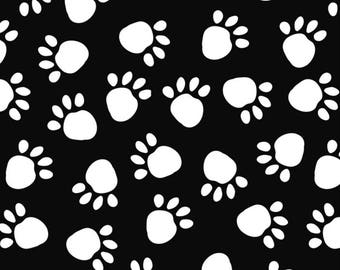 New! Paws Anti-Pill Fleece Fabric by the yard /David Textiles/Free shipping available/french bulldog/frenchie fabric/Pugs