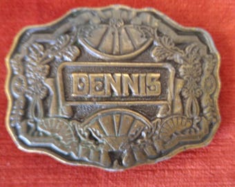 Vintage Belt Buckle w/name