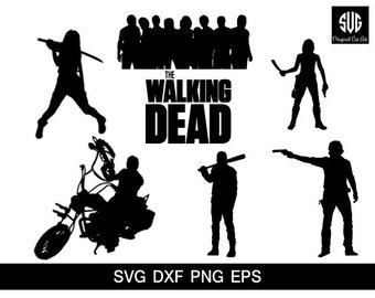 Walking dead clipart | Etsy