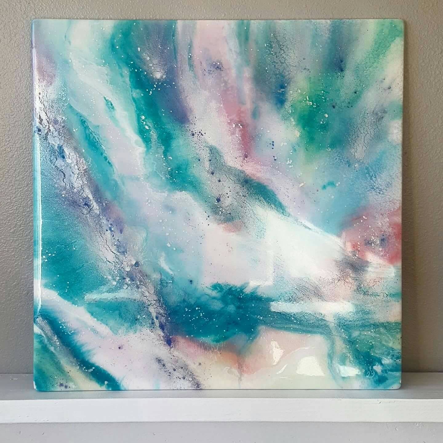 Original Abstract Resin Art Resin Painting Fine Art