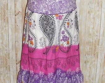etsy maxi skirt