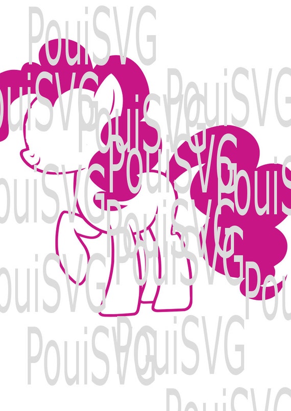 Download Pinkie Pie SVG file Silhouette cutting Cut file My Little ...