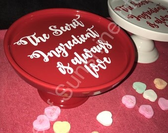 Decorative Red and White Dessert Tray , dessert trays , round dessert platters for display , display dessert trays , specialized dessert