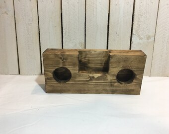 Wooden speaker amplifier - cell phone accessories - gifts under 30