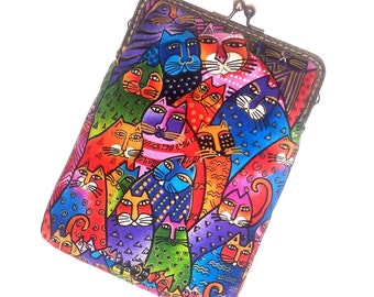 Kindle paperwhite case - ebook case - Kobo Aura cover - ebook sleeve - eBook Cover - gift for cat lover - tablet case - free shipping