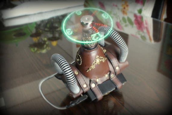 Led Clock Bracelet by ProgettoSteam steampunk buy now online