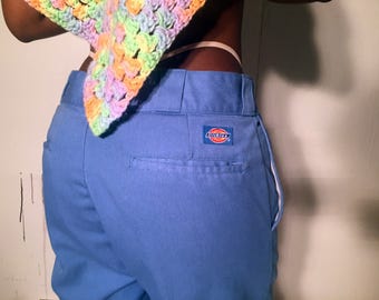Vintage Dickies Light Blue Work Pants 1990s