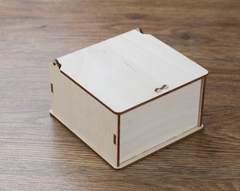 Custom wooden box, Memory box, Engraved wooden box, Custom engraved jewelry box, Keepsake box