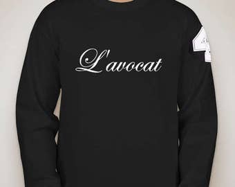 L'avocat Du Diable Signature Long Sleeve T-Shirt