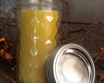 100% natural beeswax candle
