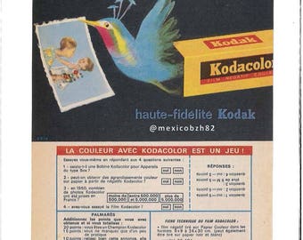 Advertising years 50 KODAK paper color