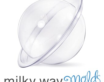 15 Round Plastic Bath Bomb Molds