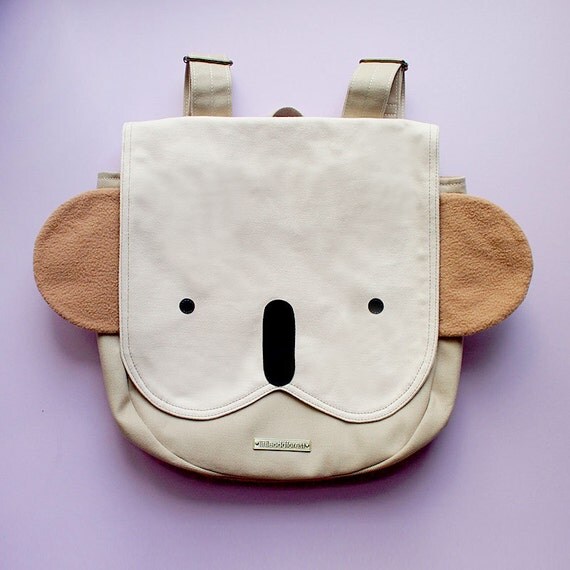 koala plush backpack