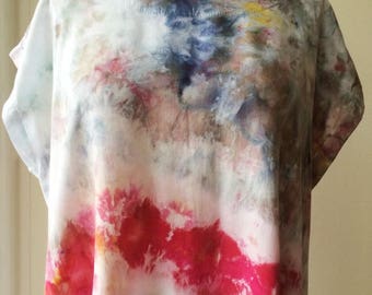 Hand Dyed Tank Dress in Painted Hills, Anna Joyce, Portland, OR