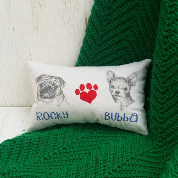 dog remembrance pillow