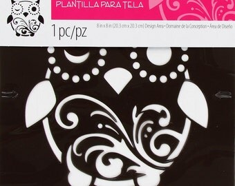 Tulip Textile Whimsical Owl Stencil