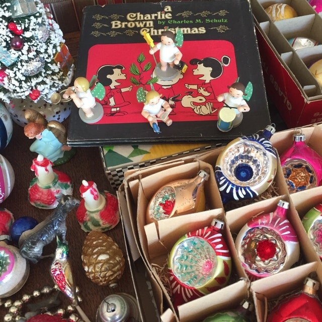 Vintage Christmas Antiques & Craft Supplies by efinegifts on Etsy