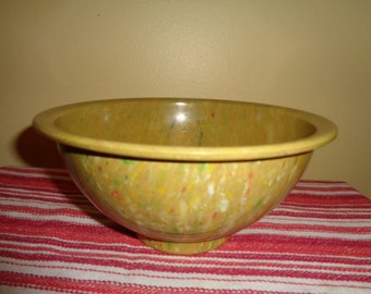 Wonderful Mid Century Vintage ~ Texas Ware ~ Confetti Splatter ~ Melmac Mixing Bowl