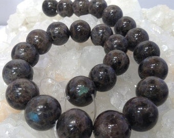 50% Mega Sale 16mm Larkivite Labradorite Round Gemstone Beads