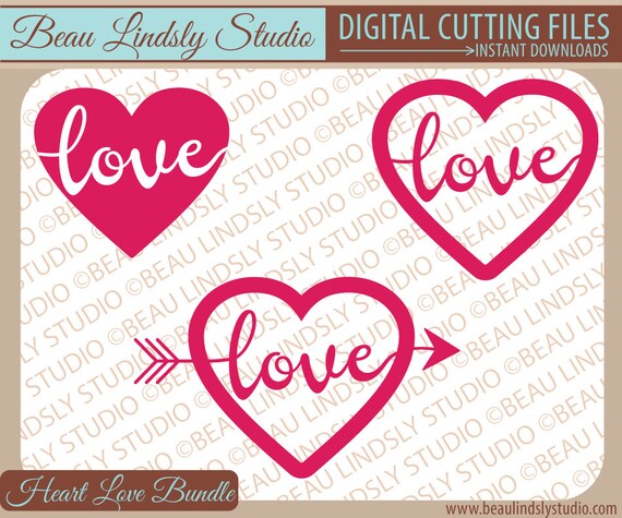 Download Love SVG Cutting File Wedding SVG Cutting File Heart SVG