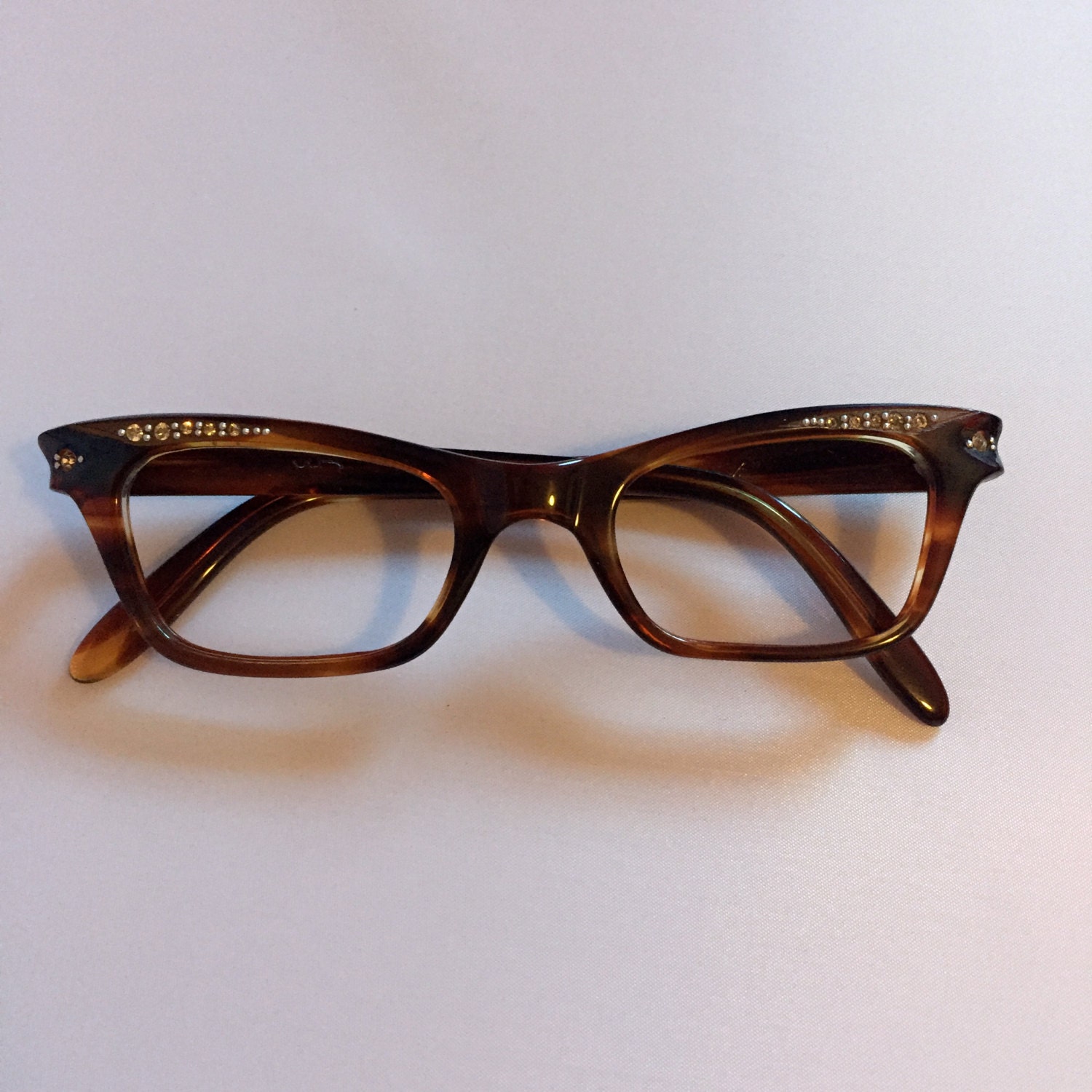 Rhinestone Vintage Glasses Ladies Vintage Eye Glasses in