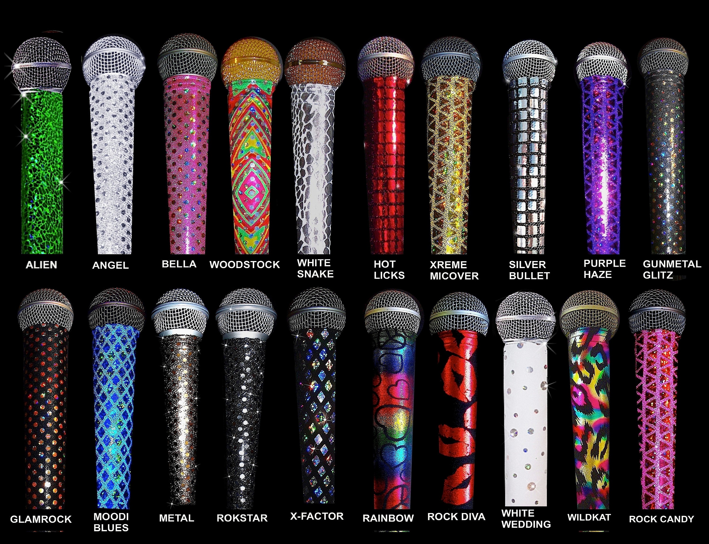 MIC SLEEVE Mic Skin Microphone Cover for CORDLESS mics only