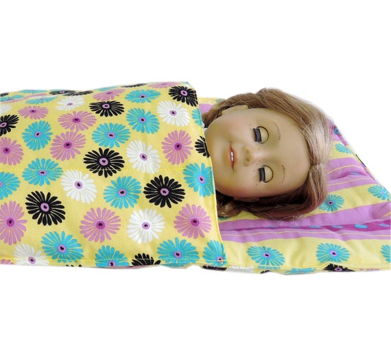 Items similar to American Girl Doll Sleeping Bag 18 inch Doll Sleeping Bag 18 inch doll bedding