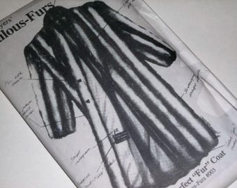 Fabulous-Furs The Perfect Fur Coat Pattern / UNCUT