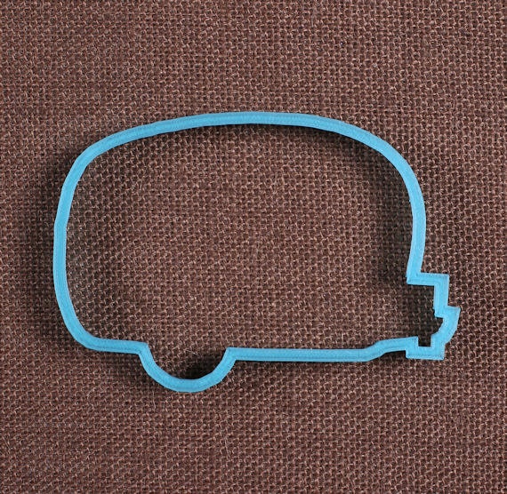 Camper Cookie Cutter Vintage Camper Cookie Cutter 3d Printed Cookie Cutters Trailer Cookie