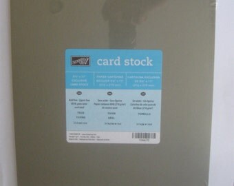 True Thyme 8 1/2 X 11 Stampin' Up! Cardstock 24 sheets